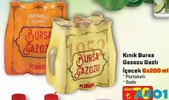 KINIK BURSA GAZOZU 6X200 ML fiyat ve kampanya bilgisi